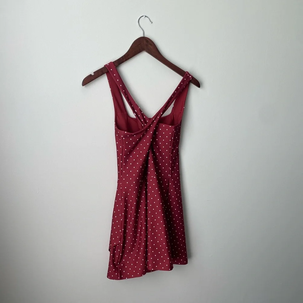 NWOT Abercrombie & Fitch Polka Dot Active Dress - Picture 4 of 8